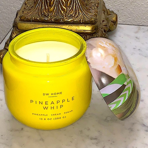 DW HOME CANDLE PINEAPPLE WHIP 1 WICK NEW 13.8 oz - Picture 1 of 4